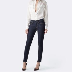 Ralph Lauren 400 skinny ankle jeans in deep blue